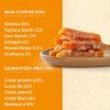 Dog Treats, Skinless Chicken Wrapped Sweet Potato, Gluten and Grain Free, Chewy Dog Bites for Balanced Nutrition, 6 oz
