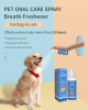 Dog Breath Freshener for Dogs & Cats Teeth Cleaning Spray Dog Bad Breath Pet Oral Care Spray 4fl.oz