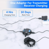 Wireless Electric Dog Fence Pet Shock Boundary Containment System Electric Training Collar For Small Medium Large Dogs