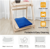 Pet Dog Cooling Mat Pressure Activated Gel Self Cooling Mat Pad Pet Cooling Bed Mats Portable Pet Cooling Blanket XL Size