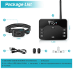 2 In 1 Wireless Electric Dog Fence Waterproof Pet Shock Boundary Containment System Electric Training Collar for Small Medium Large Dogs