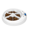 Automatic Pet Feeder 6-Meals Portion with Digital Timer Food Dispenser Wet and Dry Foods