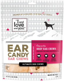 Ear Candy Beef Ear Chews