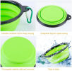 4Pcs Silicone Collapsible Dog Bowls BPA Free Travel Dog Bowl Foldable Cat Dog Food Water Bowl
