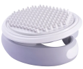 Pet Life 'Gyrater' Swivel Travel Silicone Massage Grooming Brush