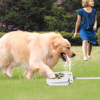 Dog Water Fountain Outdoor Dog Pet Water Dispenser Step-on Activated Sprinkler