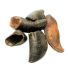 Water Buffalo Hooves-100% Natural; Dog Dental Treat & Chews; 4 COUNT-10 oz
