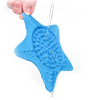 Pet supplies sea star pet suction cup licking pad pet dinner plate dog licking pad slow food bowl cat food dog food bowl
