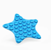 Pet supplies sea star pet suction cup licking pad pet dinner plate dog licking pad slow food bowl cat food dog food bowl