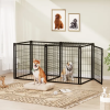 Dog Crate 63" Dog Kennel for Small Medium Dogs, Puppy Dog Playpen with Top, Pet Cage, Indoor, Black.63"L x 29.9"W x 31.9"H.