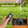 984FT Dog Training Collar IP65 Waterproof Pet Beep Vibration Electric Shock Collar 3 Channels Rechargeable Transmitter Receiver Trainer with Reco
