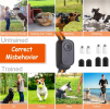 984FT Dog Training Collar IP65 Waterproof Pet Beep Vibration Electric Shock Collar 3 Channels Rechargeable Transmitter Receiver Trainer with Reco