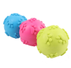 3pcs Pet dog toy footprint toy ball 6cm sounding toy ball TPR rubber