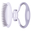 Pet Life 'Gyrater' Swivel Travel Dual-Rowed Grooming Undercoat Pet Rake