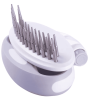 Pet Life 'Gyrater' Swivel Travel Dual-Rowed Grooming Undercoat Pet Rake