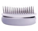 Pet Life 'Gyrater' Swivel Travel Dual-Rowed Grooming Undercoat Pet Rake