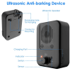 Ultrasonic Anti-barking Device Max 26.2Feet Sensing Sonic Bark Deterrent with 3 3 Ultrasonic Frequency Levels Indoor Outdoor Dog Bark Control