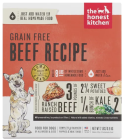 The Honest Kitchen - Dog Food - Grain-free Beef Recipe - Case Of 6 - 2 Lb.