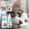Yegbong Pet Eye Drops, Cats And Dogs Eye Cleaning Care Pet Eye Wash Tear Stain