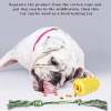 Corn Shape Puppy Chew Toy TPR Pet Dog Molar Toy Dog Interactive Toothbrush Toy