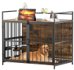 Dog Crate Furniture-Style Cages for Large Dogs Indoor Heavy Duty Super Sturdy 41"
