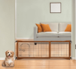 Pet Sitter Freestanding Pet Gate Plus