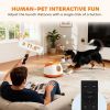 Automatic Dog Ball Launcher with 26-79 FT Distance, Automatic Ball Launcher for Medium and Large Dogs, Orange