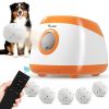 Automatic Dog Ball Launcher with 26-79 FT Distance, Automatic Ball Launcher for Medium and Large Dogs, Orange