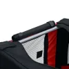 Dog Bike Trailer, Red & Black Pet Cart Wagon, Large Wheels for Off-Road Adventures with Your Pet