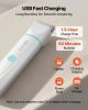 Dog Clippers for Grooming, 4 in 1 Dog Grooming Kit, Low Noise, Rechargeable Pet Shaver with 6 Combs & 4 Detachable Blades