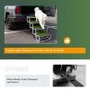 Foldable Dog Ramp for Cars, SUVs, Trucks, Portable Pet Dog Stairs for Large Dogs with Non-Slip Surface & Reinforced Design