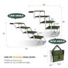 Foldable Dog Ramp for Cars, SUVs, Trucks, Portable Pet Dog Stairs for Large Dogs with Non-Slip Surface & Reinforced Design