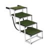 Foldable Dog Ramp for Cars, SUVs, Trucks, Portable Pet Dog Stairs for Large Dogs with Non-Slip Surface & Reinforced Design
