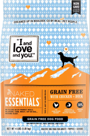 I And Love And You - Dog Kibble Chicken And Duck - Case Of 4-4 Lb