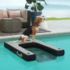 Inflatable Dog Boat Ramp Up to 286 lbs, for Boat, Dock, Lake, Non-Slip, Safe & Easy