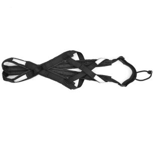 Dog Running Harness (Option: Black-3XL)