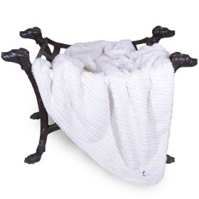 Paris Dog Blankets (Color: Ivory, Size: SM)