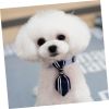 Adjustable Dog Necktie Gentleman Dog Collar 6-11 Inches