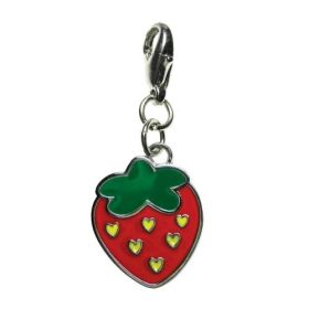 Charms for Dog Collars, Apparel, and more (Style: Strawberry)