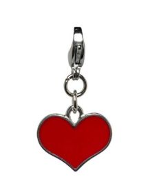 Charms for Dog Collars, Apparel, and more (Style: Heart)