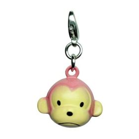 Charms for Dog Collars, Apparel, and more (Style: Pink Monkey)