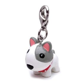 Charms for Dog Collars, Apparel, and more (Style: Dog w/ Spike Collar)