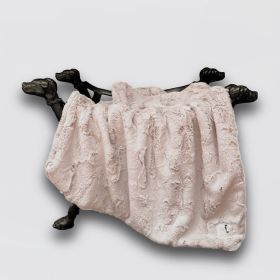 Dolce Vita Dog Blankets (Color: Latte, Size: LG)