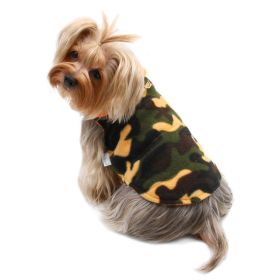 Camouflage Vest with Ultra Soft Lining (Color: Green, Size: XS)