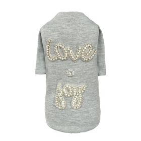 Love n Joy Tee (Color: Gray, Size: MD)