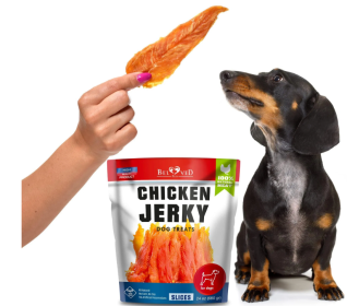 Chicken Jerky Dog Treats 1.5 Lb Human Grade Pet Snacks Grain Free Organic Meat All Natural High Protein Dried Strips Best Chews For Training Smal (Option: Beloved Pets)