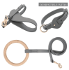 Pet Life 'Ever-Craft' Boutique Series Adjustable Designer Leather Dog Harness