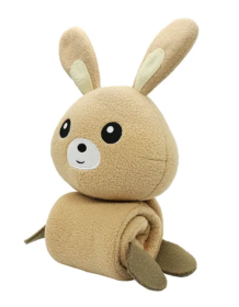 Squeaky Plush Snuffle Dog Toy Game IQ Training Foraging (Color: Style 3)