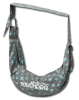 Touchdog 'Paw-Ease' Over-The-Shoulder Travel Sling Pet Carrier