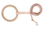 Pet Life 'Ever-Craft' Boutique Series Beechwood and Leather Designer Dog Leash